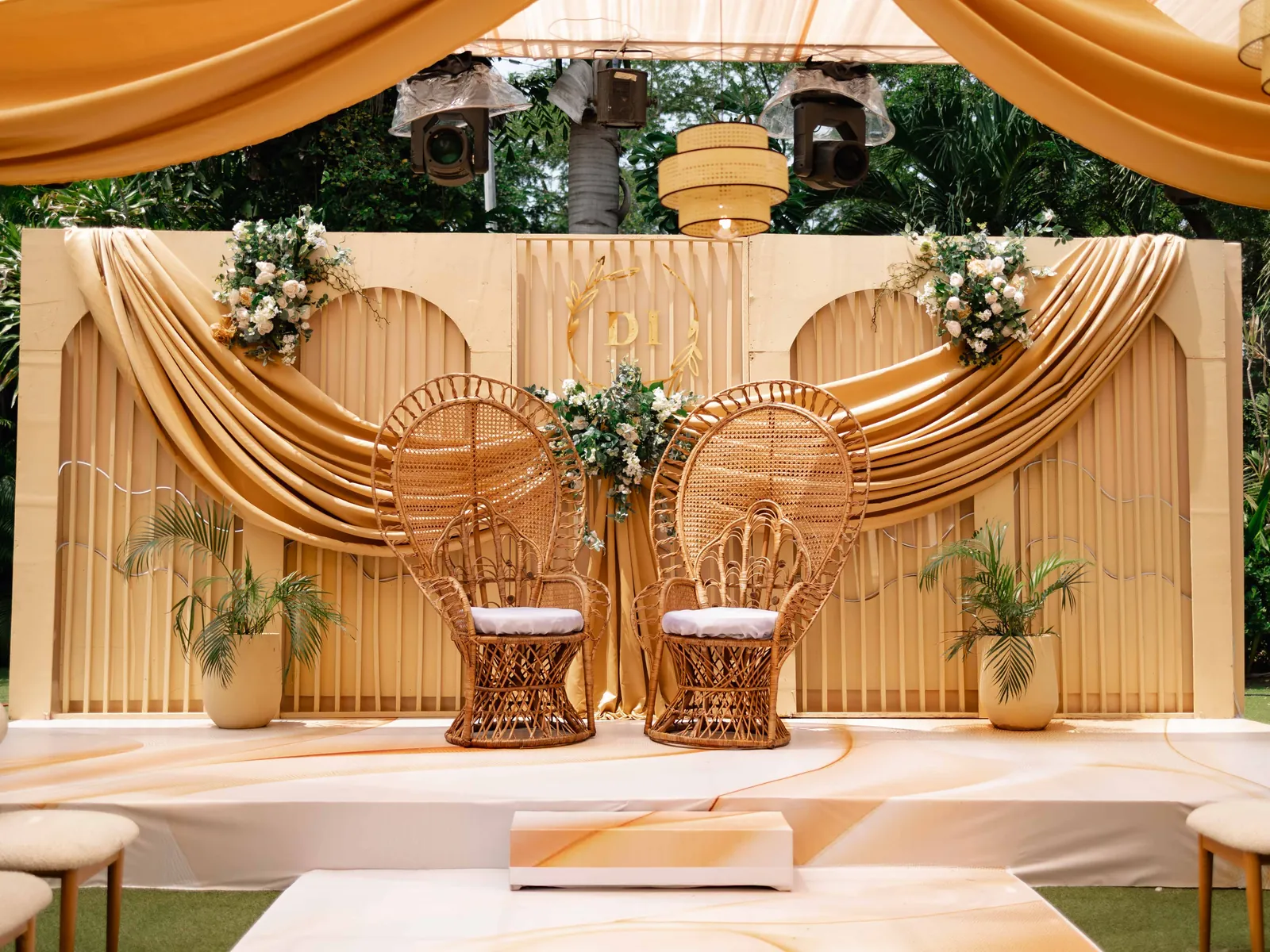 Fully styled event venue planned end to end by Faith Event GH